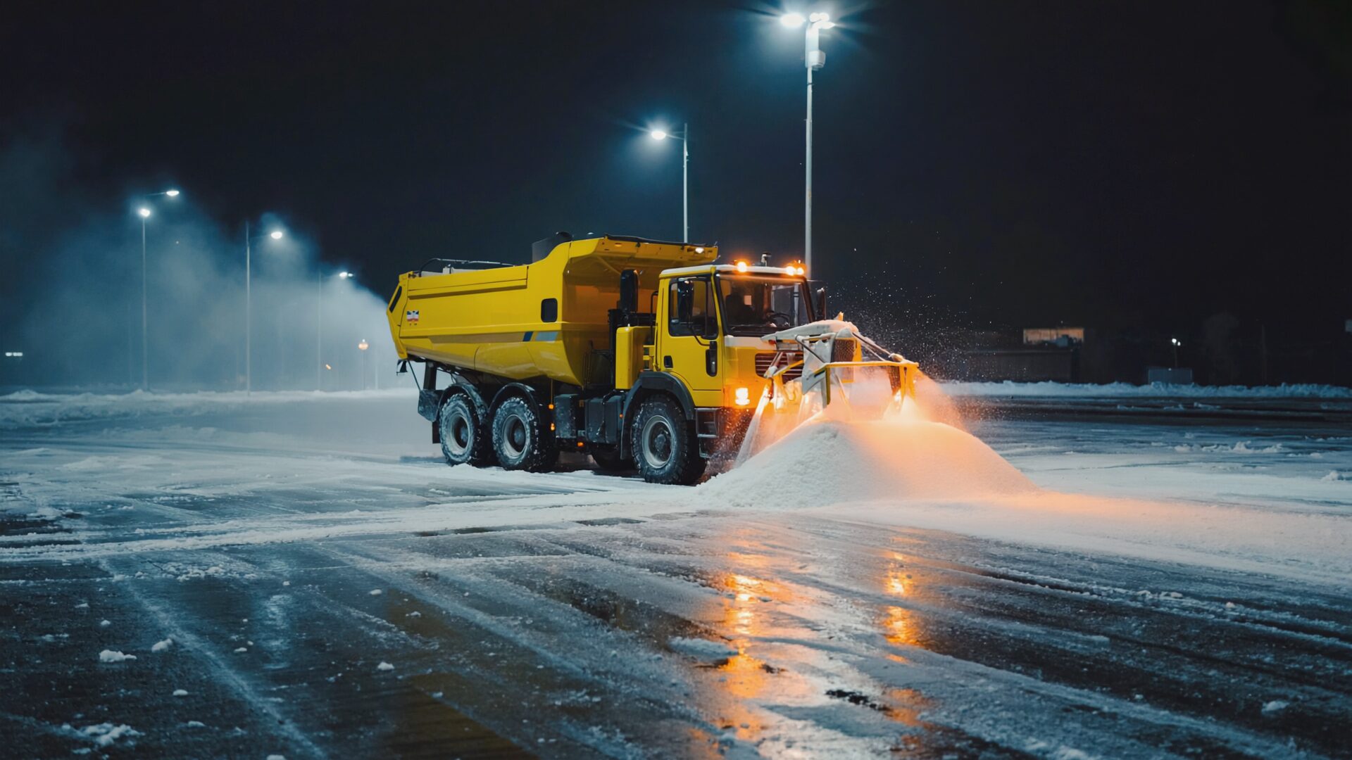 banwi Winterdienst im Einsatz