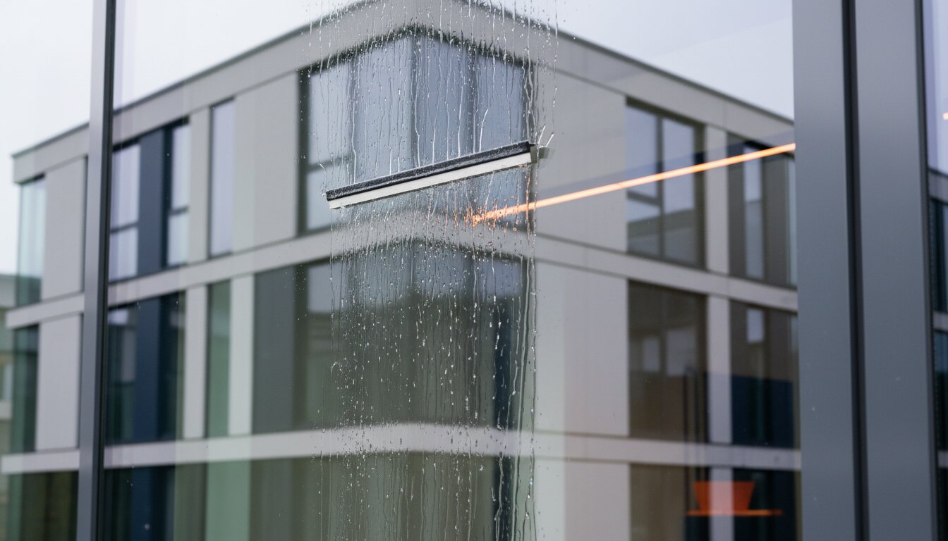 Streifenfreie Glasreinigung durch banwi